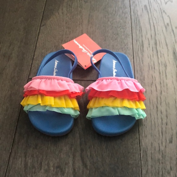 Hanna Andersson infant’s Rainbow Slides - Picture 2 of 7